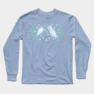 Unicorn Cat and Narwhal Best Buds Long Sleeve T-Shirt